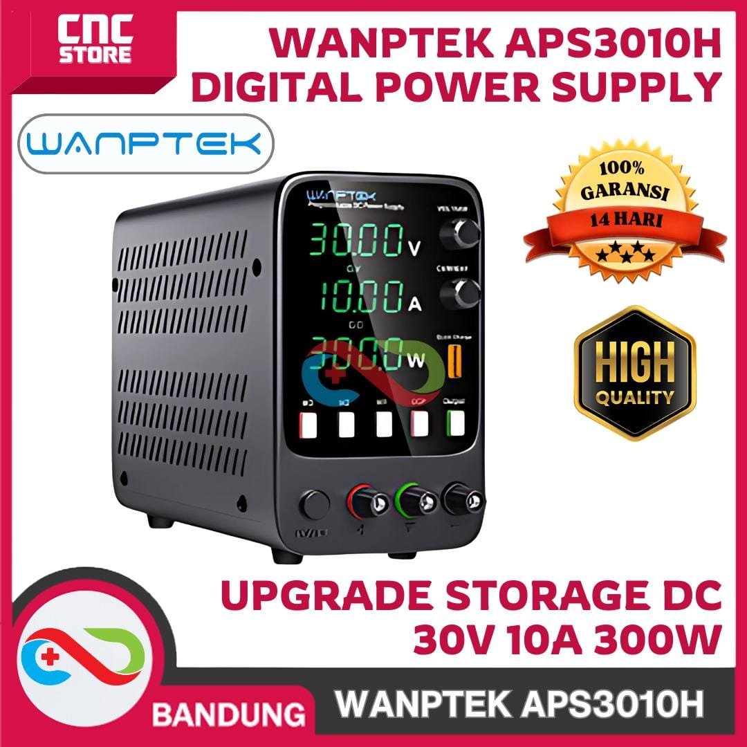 WANPTEK APS3010H DIGITAL POWER SUPPLY UPGRADE STORAGE DC 30V 10A 300W