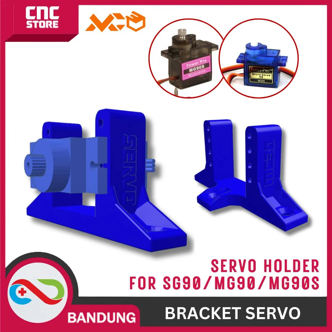 Bracket Servo MG90 SG90 Vertikal Dudukan Mini Servo Holder