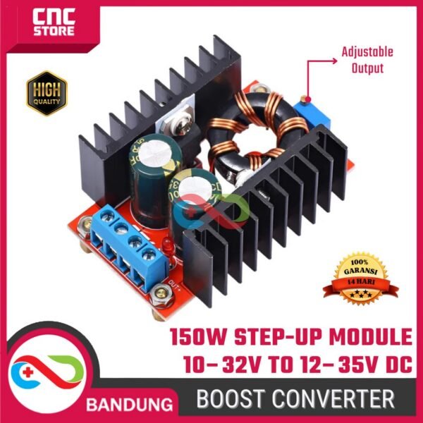 150W DC STEP UP BOOST CONVERTER 6A 10-32V TO 12-35V MODULE-A