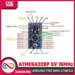 ARDUINO PRO MINI V3 ATMEGA328P 5V BOARD-A - Gambar 5