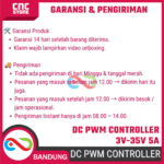 VARIABLE PWM Motor Speed & LED Dimmer Controller DC 5A – Pengatur Kecepatan Motor & Kecerahan LED (3V–35V) - Gambar 6