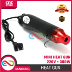 Mini Heat Gun Electric Hot Air Gun 220V 300W – Alat Pemanas untuk Shrink Tube, Vinyl, DIY