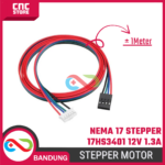 NEMA 17 Stepper Motor 17HS3401 42-34mm 12V 1.3A + Kabel - Gambar 4