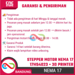 Stepper Motor Nema 17 Stepper Motor 17HS4023 – Motor Penggerak 3D Printer High Precision - Gambar 6