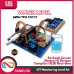 KIT Monitoring Level Air Berbasis Sensor Ultrasonik Dengan Tampilan OLED Real-time | Water Level Monitor ESP32