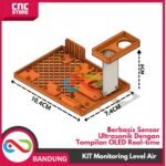 KIT Monitoring Level Air Berbasis Sensor Ultrasonik Dengan Tampilan OLED Real-time | Water Level Monitor ESP32 - Gambar 4