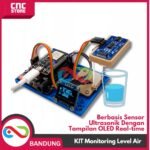 KIT Monitoring Level Air Berbasis Sensor Ultrasonik Dengan Tampilan OLED Real-time | Water Level Monitor ESP32 - Gambar 3