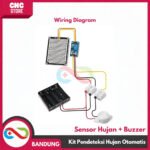 KIT Pendeteksi Hujan Otomatis | Sensor Hujan + Buzzer | STEM Edukasi Elektronika - Gambar 5