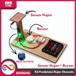 KIT Pendeteksi Hujan Otomatis | Sensor Hujan + Buzzer | STEM Edukasi Elektronika - Gambar 2