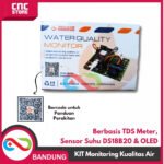 Kit Monitoring Kualitas Air dengan TDS Meter, Sensor Suhu DS18B20 & OLED | WATER QUALITY MONITOR ESP32/ESP8266 - Gambar 6