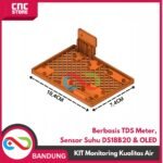 Kit Monitoring Kualitas Air dengan TDS Meter, Sensor Suhu DS18B20 & OLED | WATER QUALITY MONITOR ESP32/ESP8266 - Gambar 5