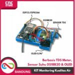Kit Monitoring Kualitas Air dengan TDS Meter, Sensor Suhu DS18B20 & OLED | WATER QUALITY MONITOR ESP32/ESP8266 - Gambar 3