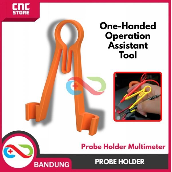 Probe Holder Multimeter - 7,5mm/8mm/9mm/9,75mm - Alat Bantu Pengukuran Satu Tangan Alat Tes Probe AVO Meter - Pencapit Probe
