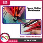 Probe Holder Multimeter - 7,5mm/8mm/9mm/9,75mm - Alat Bantu Pengukuran Satu Tangan Alat Tes Probe AVO Meter - Pencapit Probe - Gambar 2