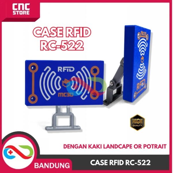 CASE RFID RC-522 RFID RC522 | BOX HOLDER RFID DENGAN KAKI LANDCAPE OR POTRAIT