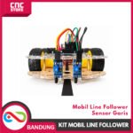 Kit Robot Arduino UNO Line Follower 4WD – Robot Mobil Sensor Garis - Gambar 3