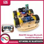 Kit Robot Arduino UNO Bluetooth 4WD – Robot Mobil Kontrol HP - Gambar 2